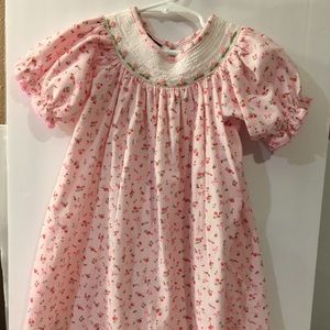 Lil Cactus Smocked Corduroy Dress size 5t
